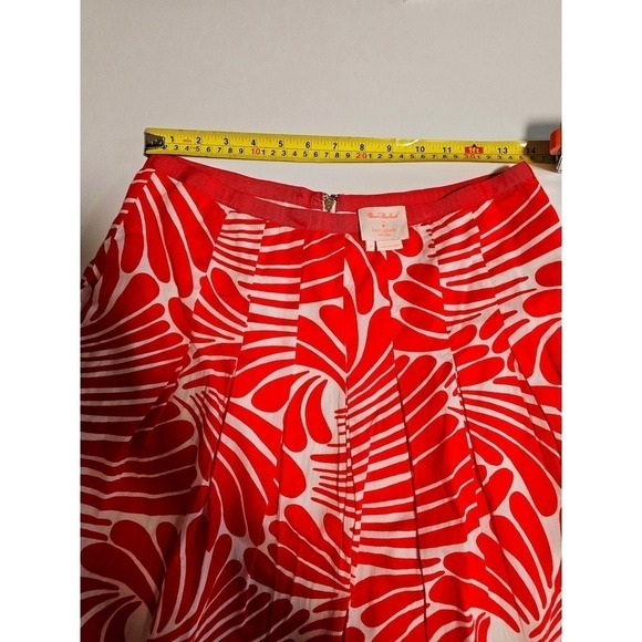 Florence Broadhurst x Kate Spade Collaboration skirt in  "Fingers" Sz 10 SMALL - Picture 12 of 12